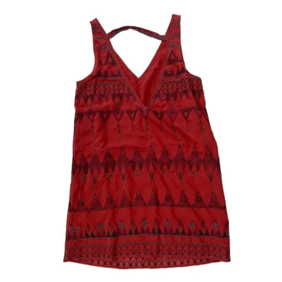Free People France’s Mini Beaded Bohemian Shift Dress