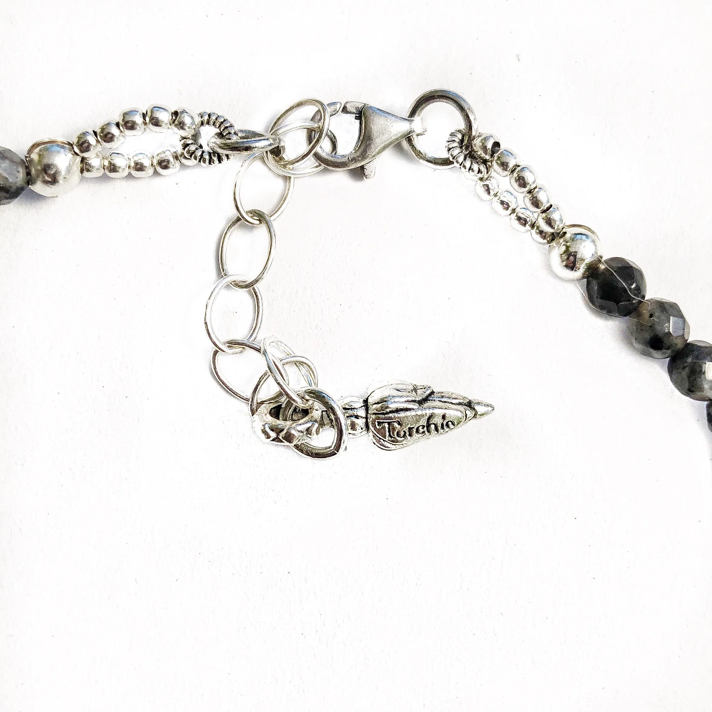 Gemstone & Curb Chain Detail Choker