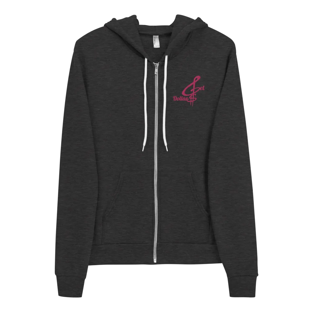 Get Dollars Unisex Hoodie (Flamingo Logo)