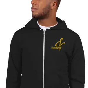 GET DOLLARS UNISEX HOODIE (YELLOW LABEL)