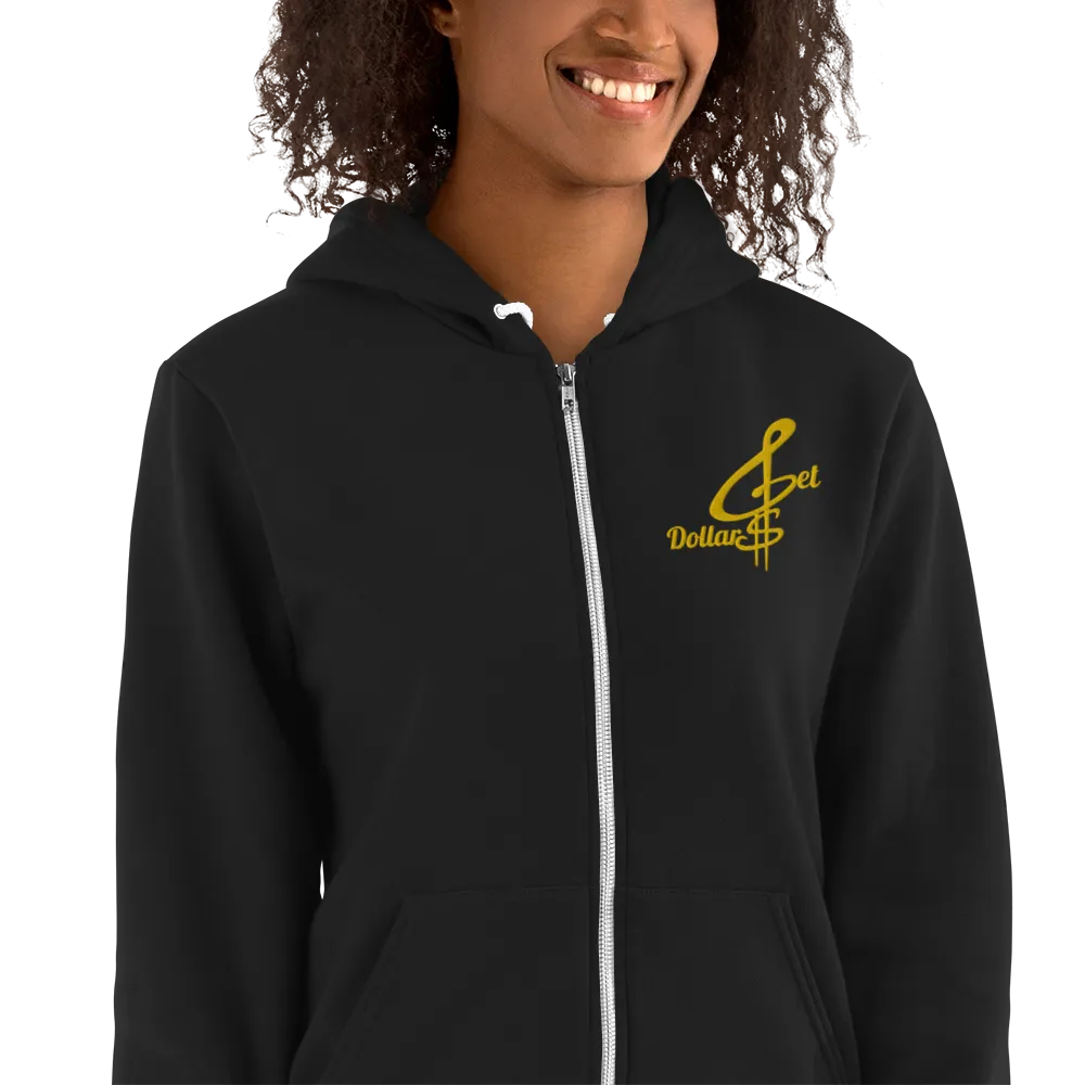 GET DOLLARS UNISEX HOODIE (YELLOW LABEL)