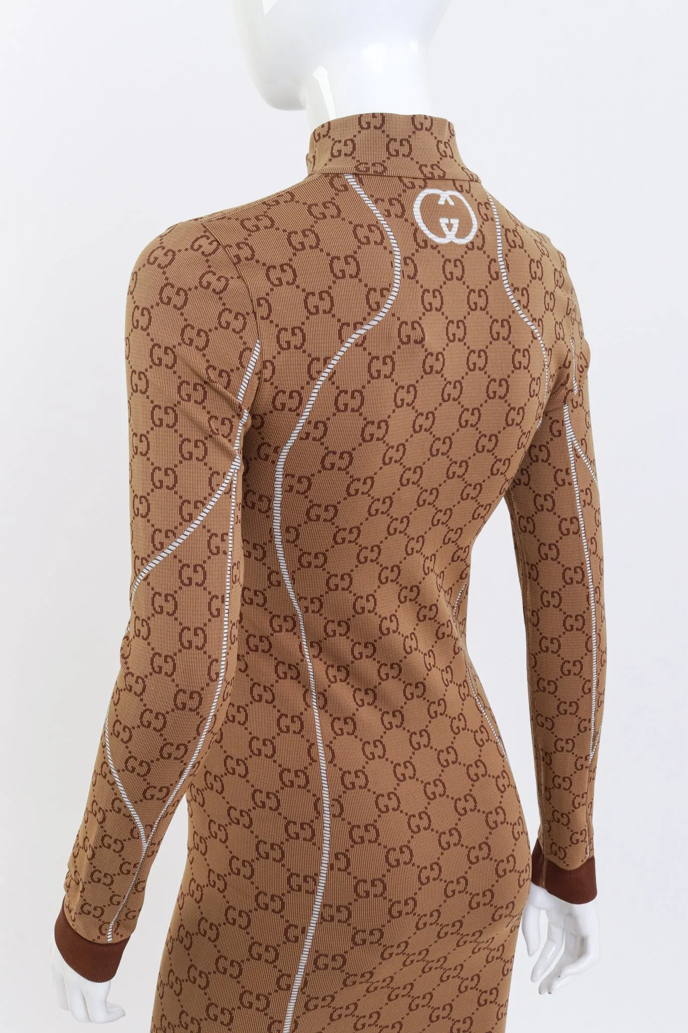 'GG' Jacquard Stretch Dress