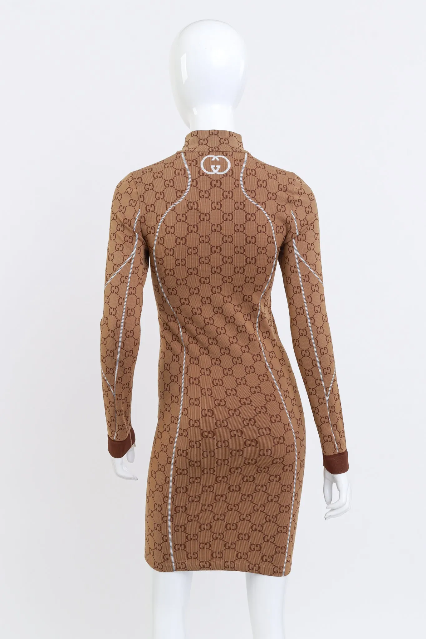 'GG' Jacquard Stretch Dress