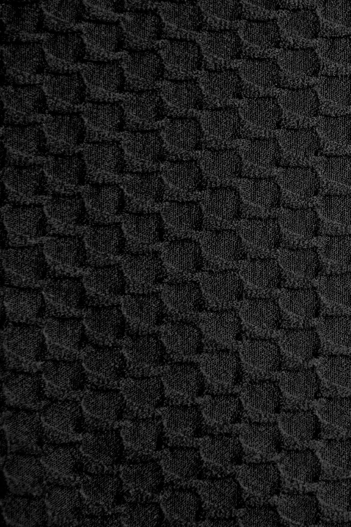 Ginger Bikini Bottom - Black Waffle