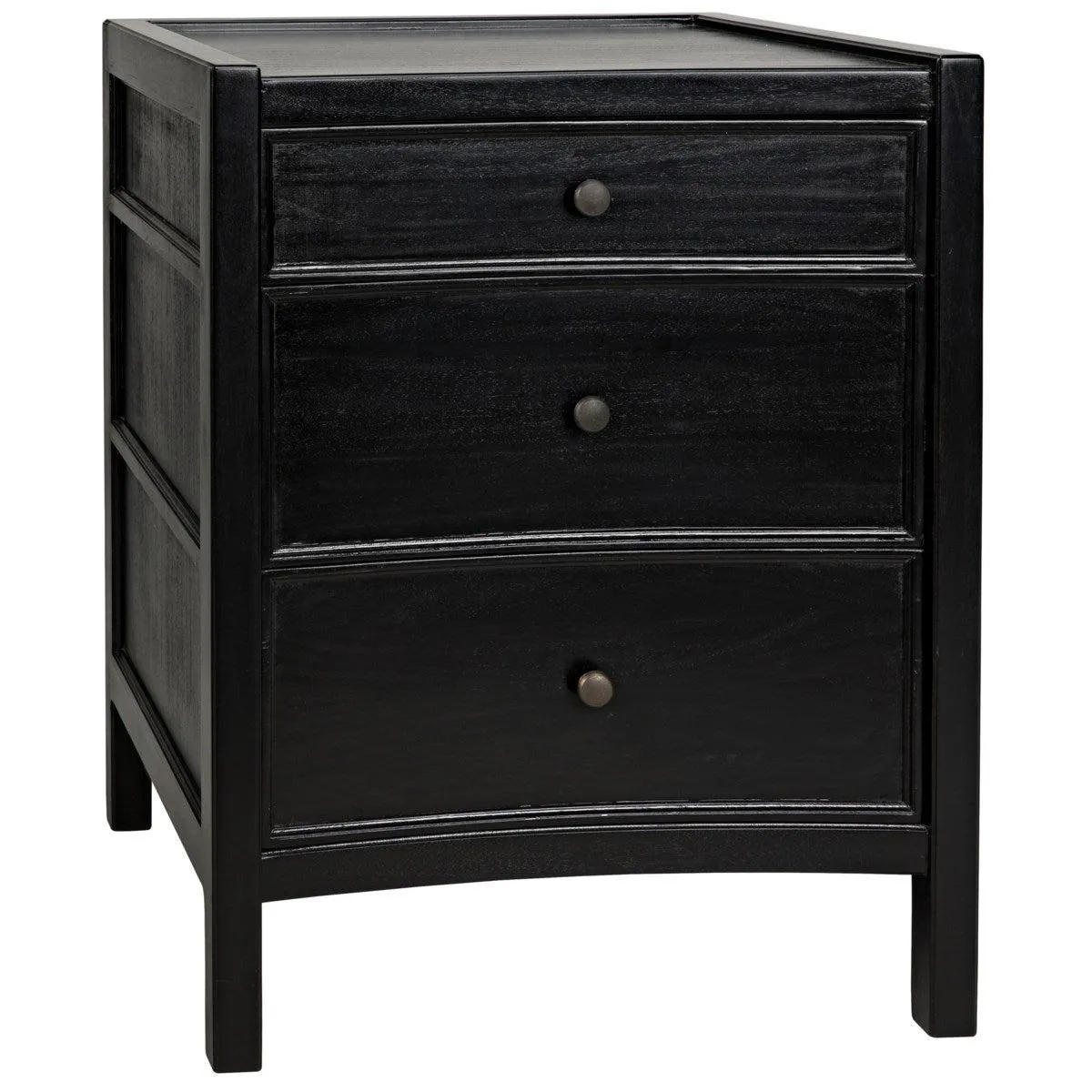Hampton Night Stand 24", White Wash
