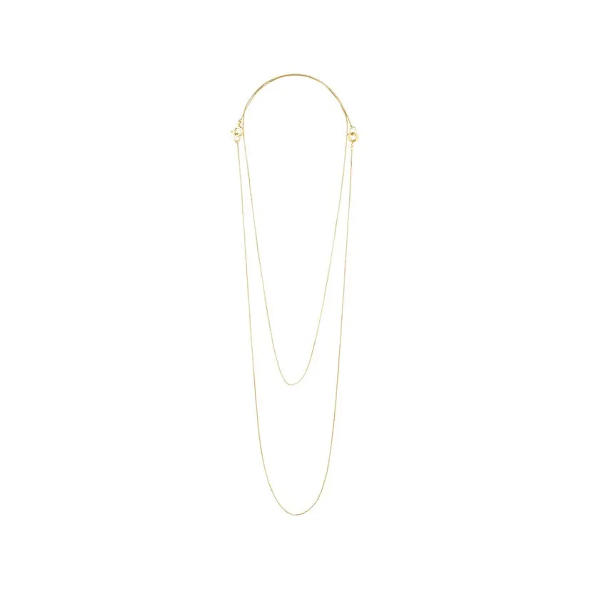 HANNA SCHÖNBERG x PILGRIM Layered Necklace