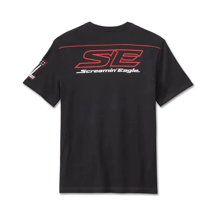 Harley-Davidson® Men's Screamin' Eagle Short Sleeve Tee - Harley Black