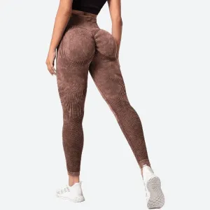 High-Waist Seamless Scrunch-Butt Leggings