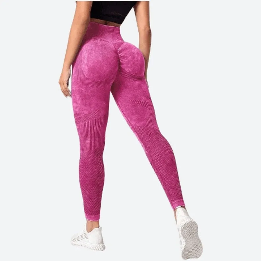 High-Waist Seamless Scrunch-Butt Leggings