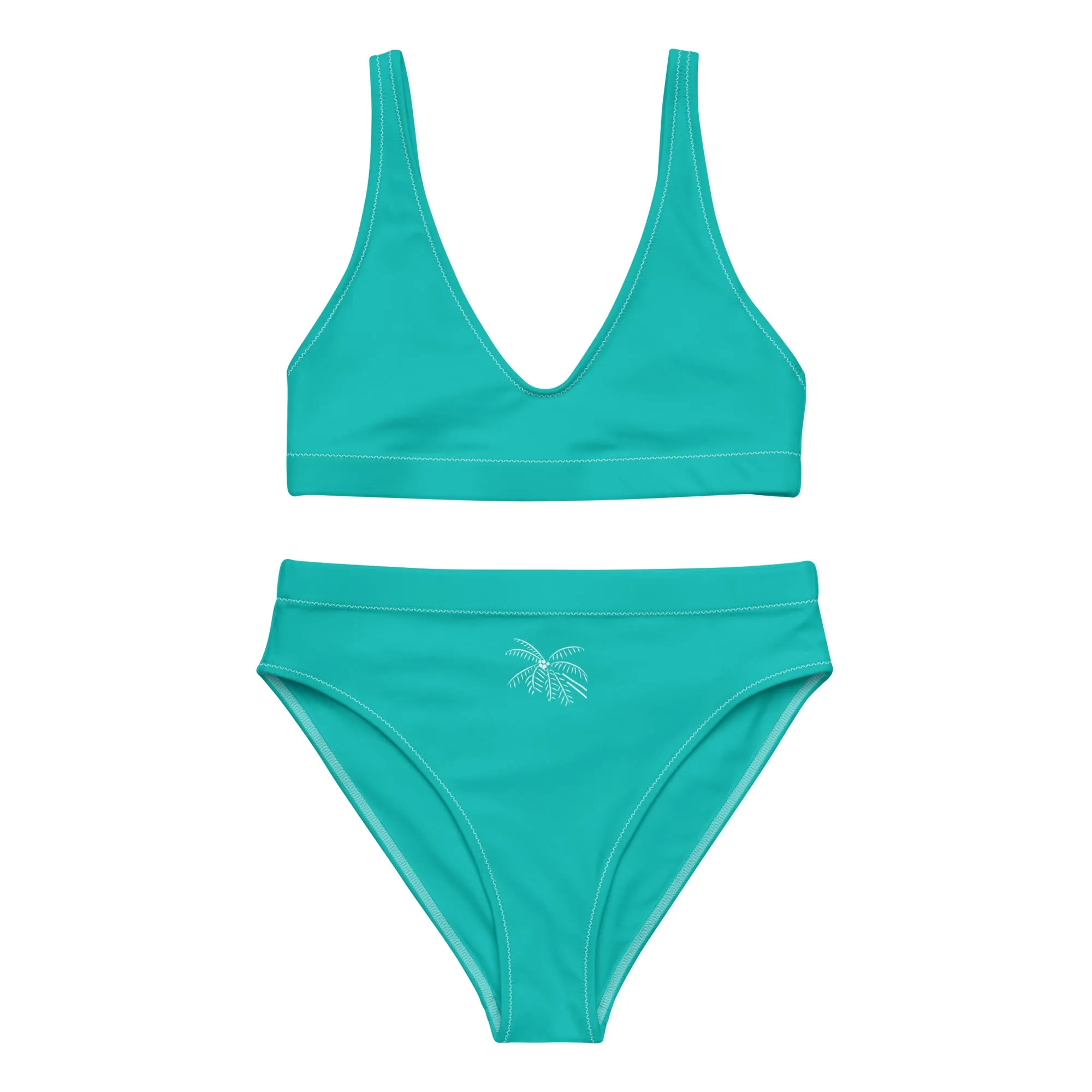 High-Waisted Mini Mint Bikini