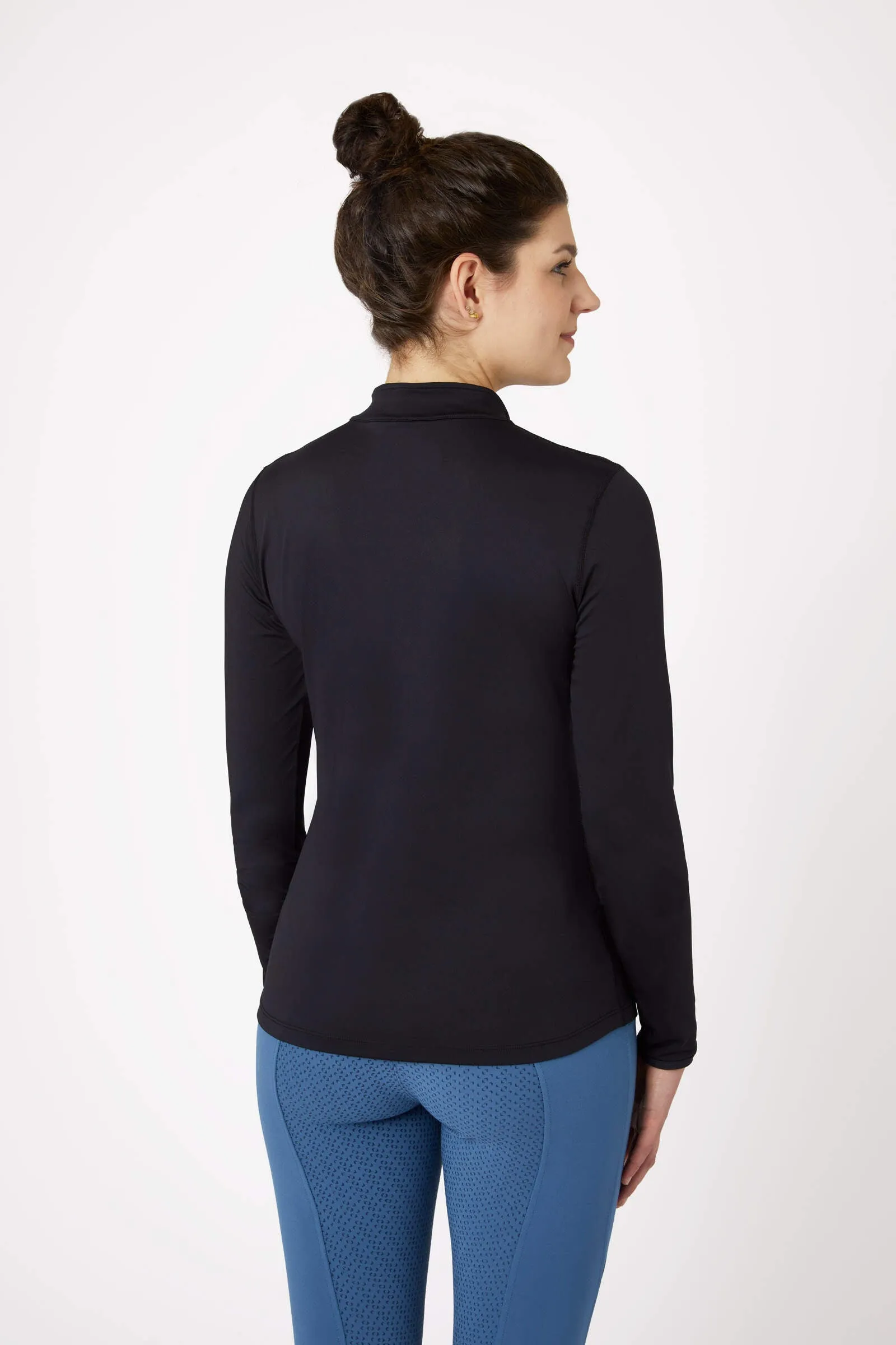 Horze Lucy LS Training Shirt Very Dark Blue