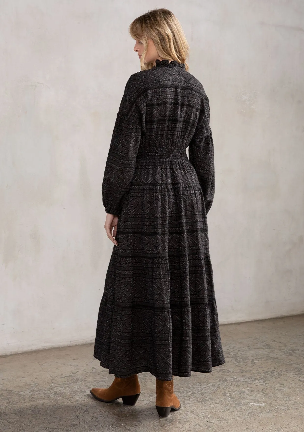 Isn't It Romantic Maxi Peasant Dress
