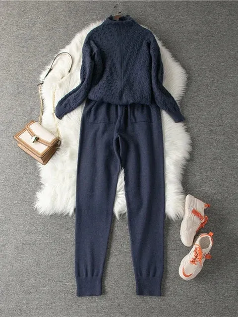 Jenna Knitted Suit