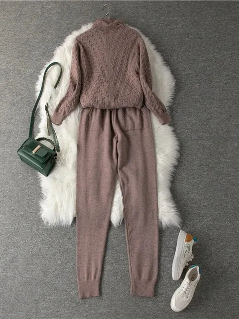 Jenna Knitted Suit