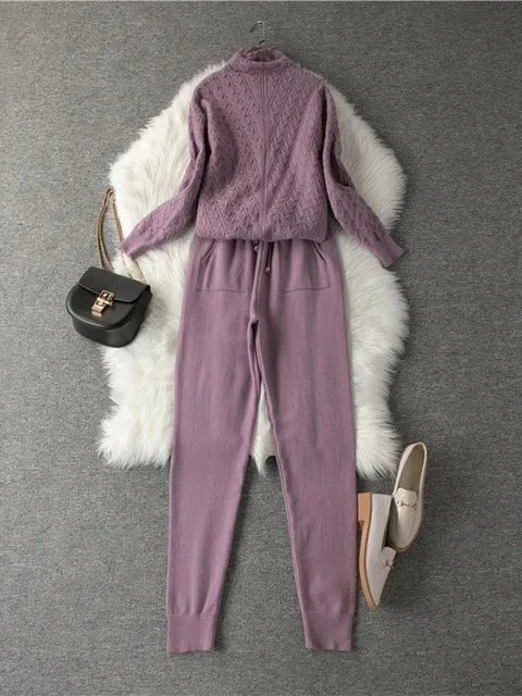 Jenna Knitted Suit