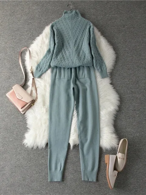 Jenna Knitted Suit