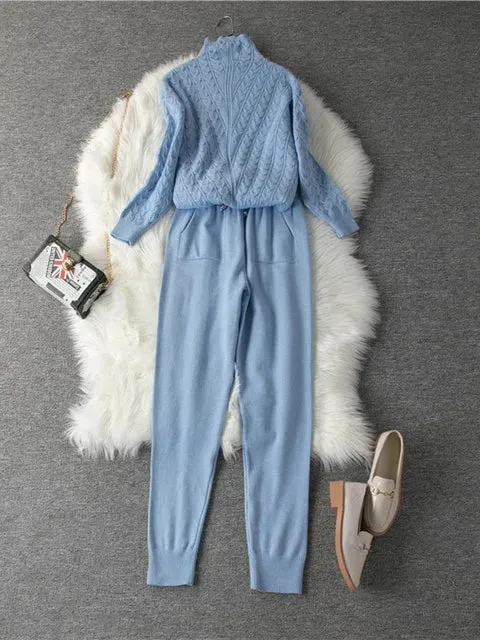 Jenna Knitted Suit