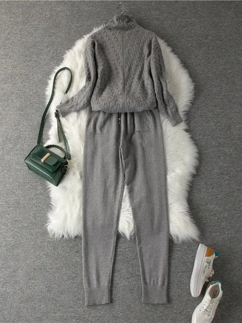 Jenna Knitted Suit