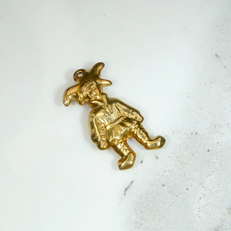 Jolly Jester in Cap'n"Bells Gold Charm