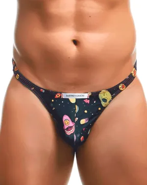 Justin simon Xsj03 Silky Sexy Thongs Psycodelic