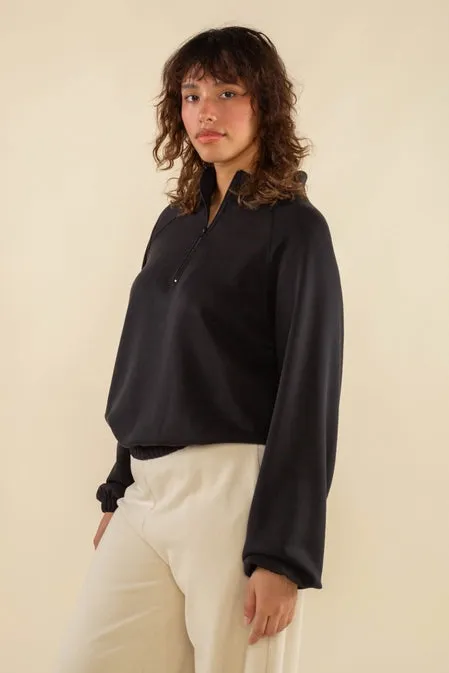 Kensie Quarter Zip Sweatshirt