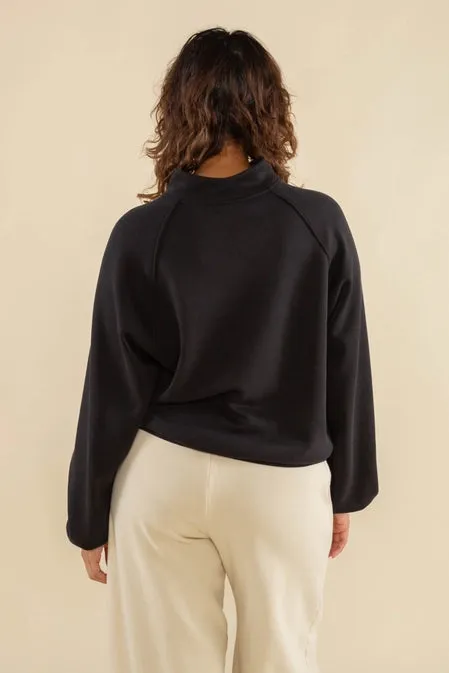 Kensie Quarter Zip Sweatshirt