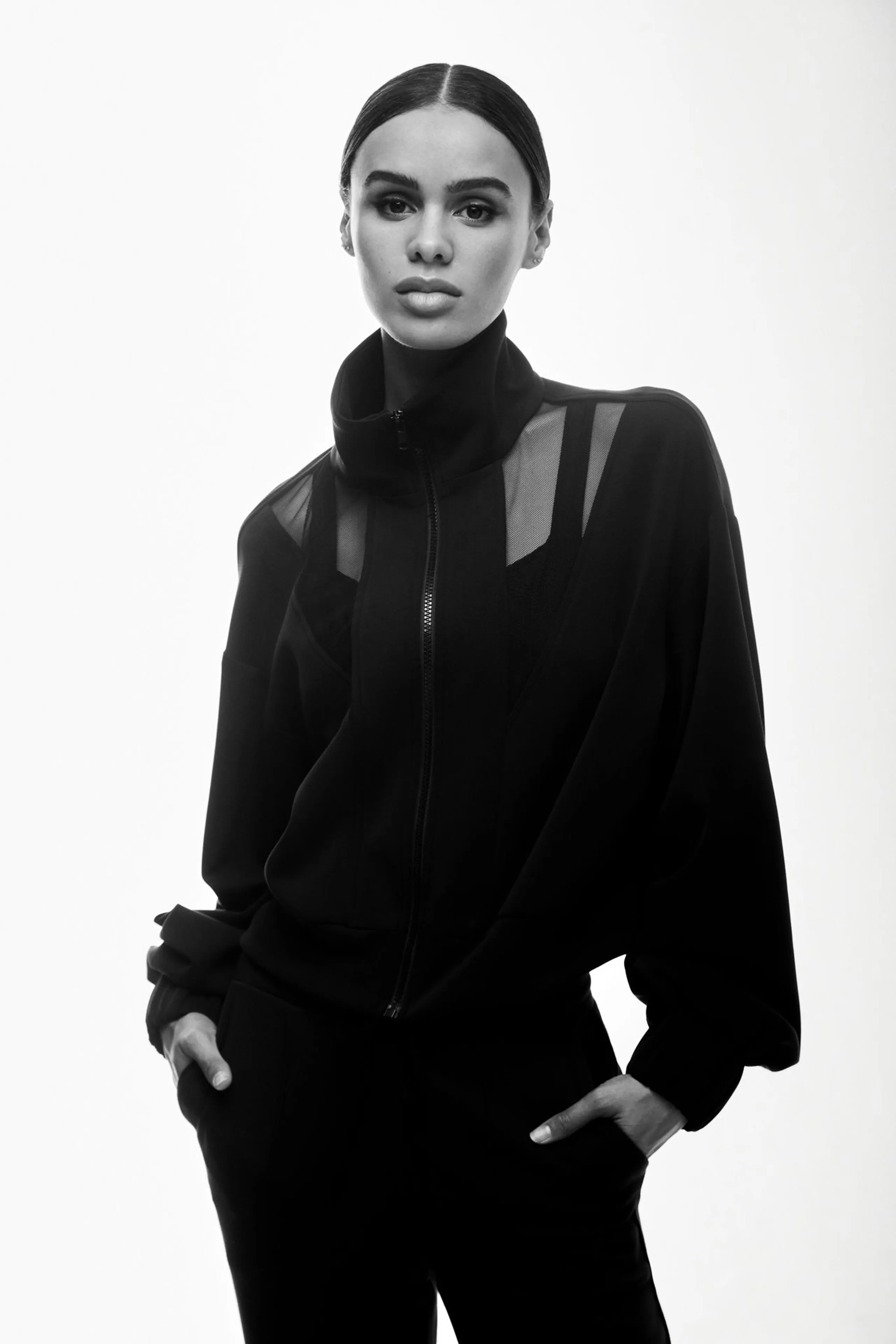 Kenzie Mesh Block Jacket
