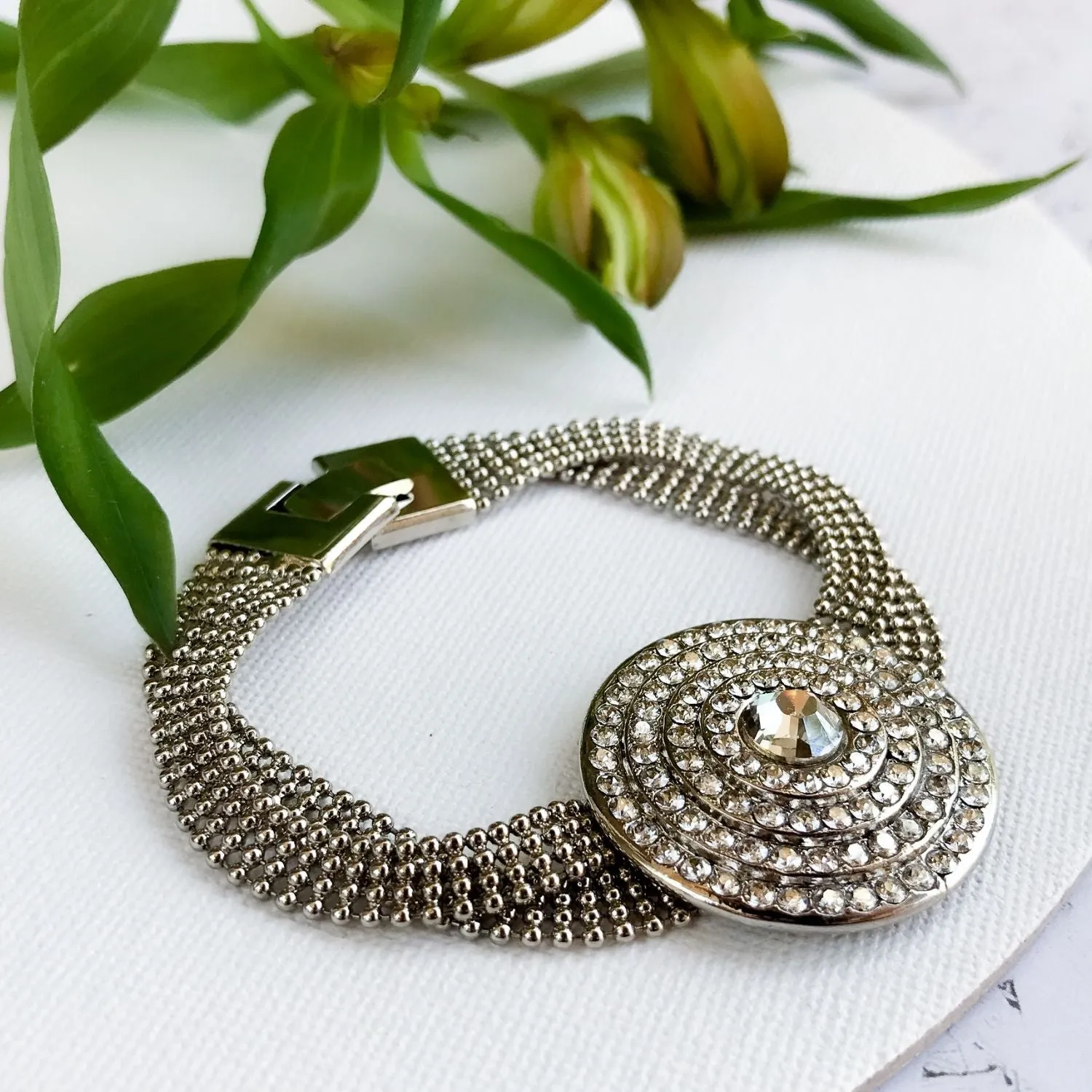 Kim - Luxury pave crystal bracelet