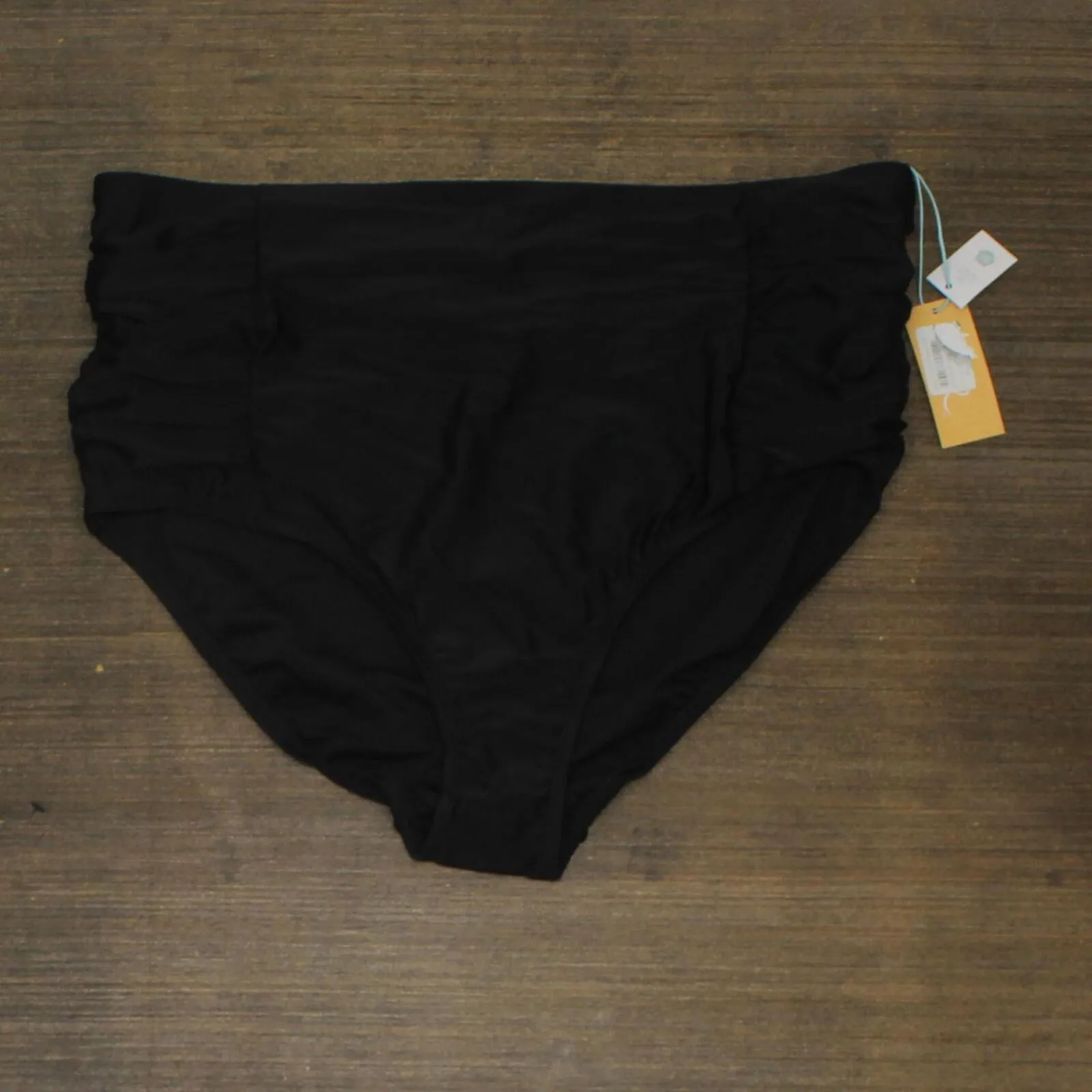 Kona Sol Women's Plus Size High Waist Bikini Bottom AF931