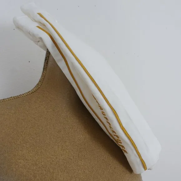 KYOUKO Harry Potter White Cotton High Waist Gold Pin Stripe Size Small Shorts