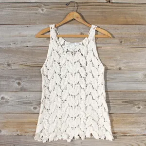 La Conner Lace Tank in Cream