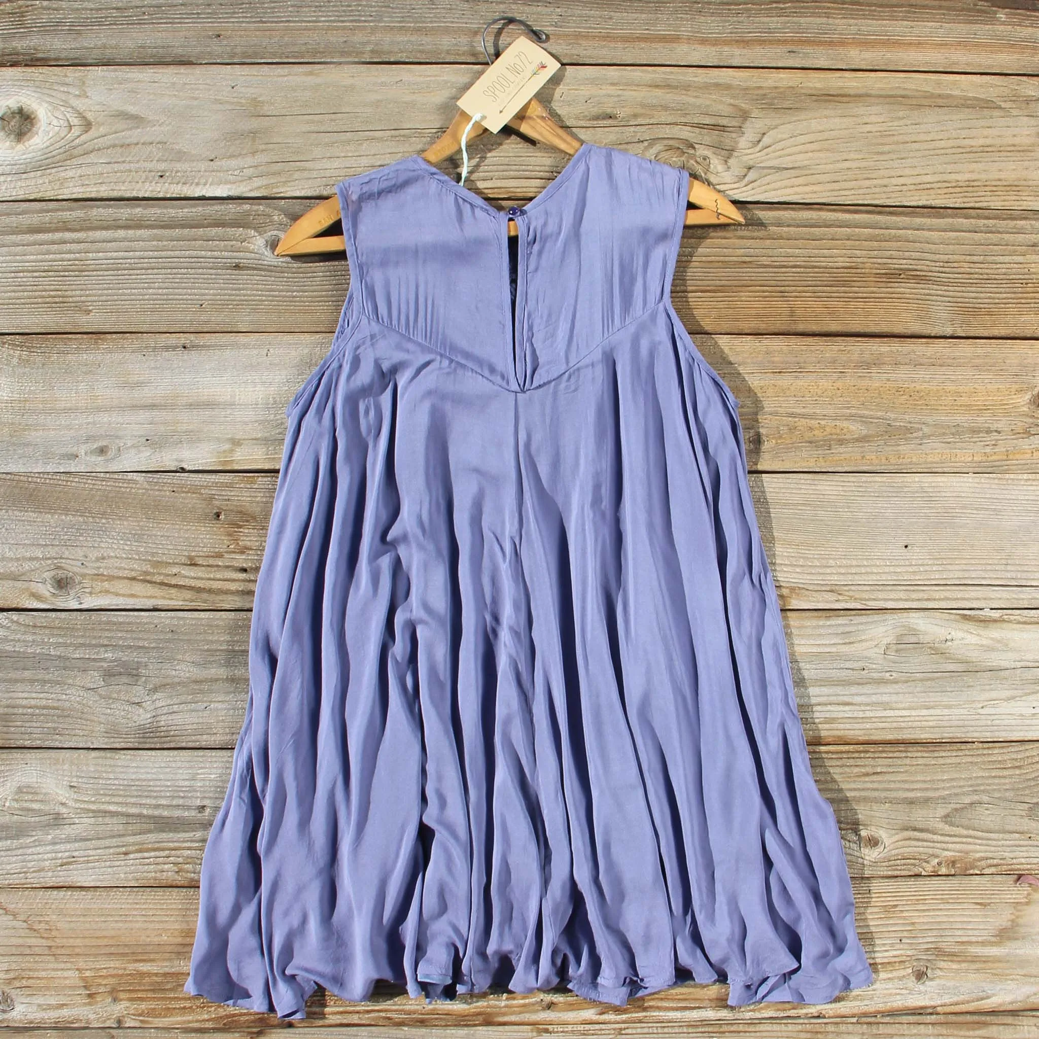Lace Gypsy Dress in Slate