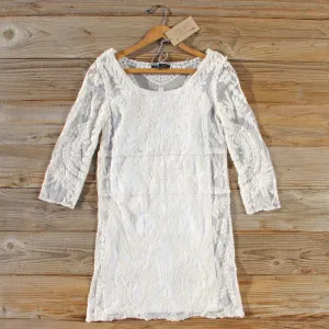 Laced in Snow Dress