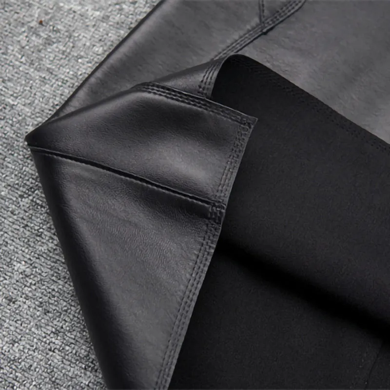 Lady Leather Sheepskin Skirt Solid Simple Front Rear Asymmetric Design Hip Wrap Short Dress 2022 Autumn Winter New TF4795
