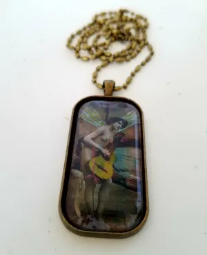 Lasciva Puella 8 Cabochon Necklace