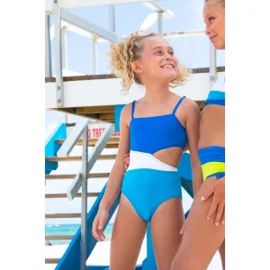 Limeapple Kaylee Colour Block One Piece Swimsuit