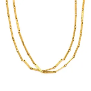 Long Bar Link Chain