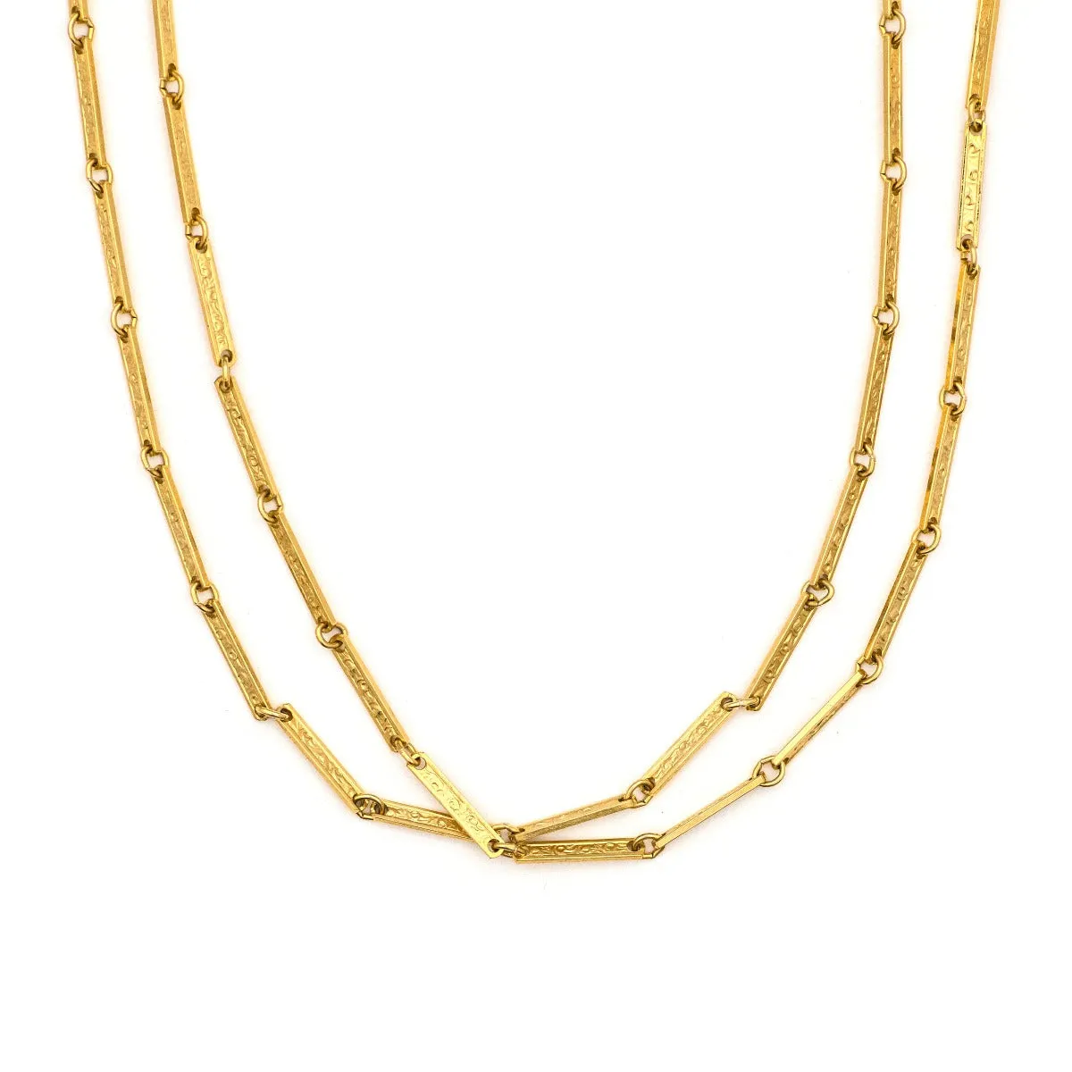 Long Bar Link Chain
