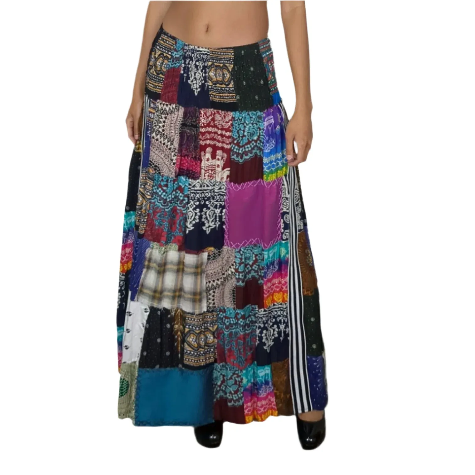 LONG SKIRT • PATCHWORK
