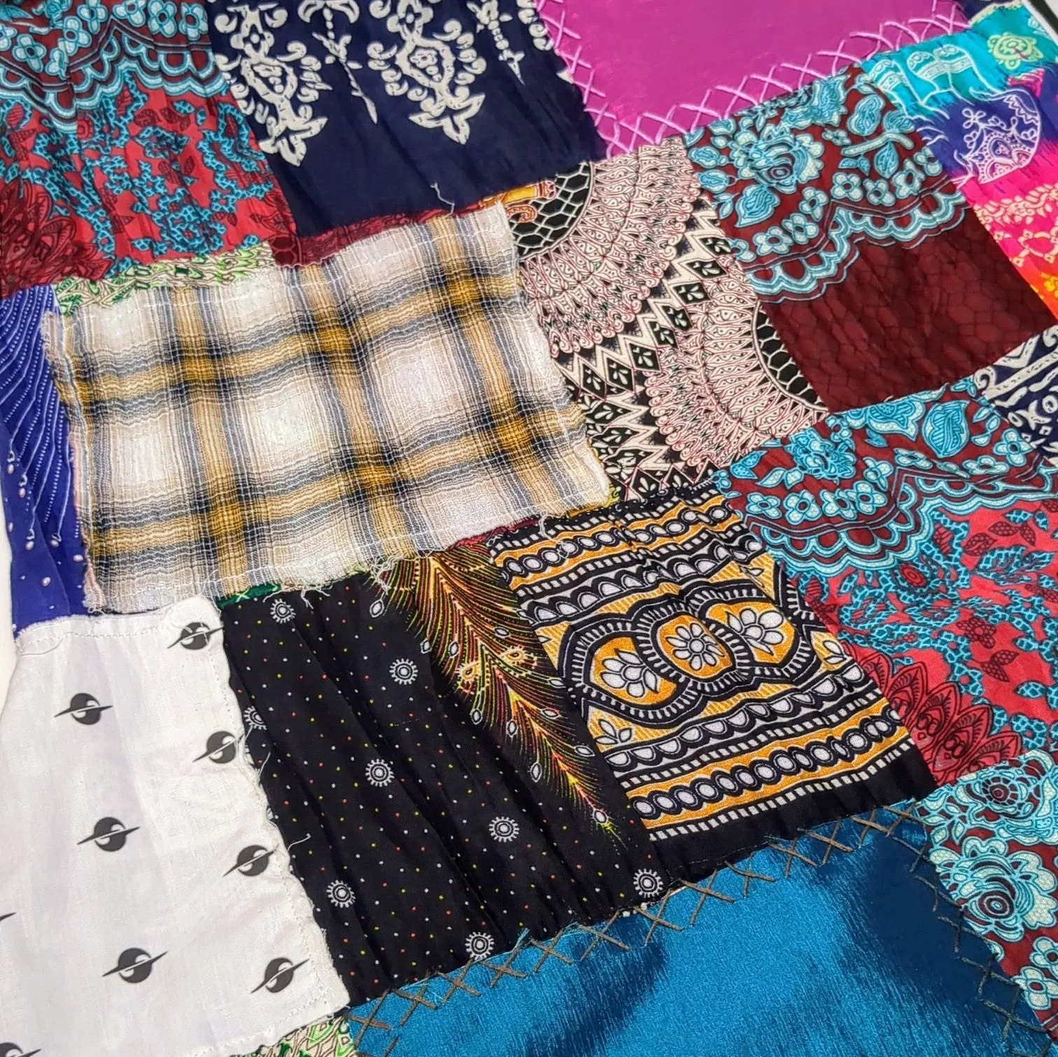 LONG SKIRT • PATCHWORK