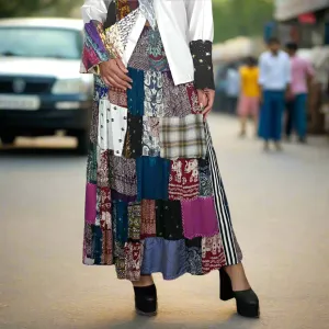 LONG SKIRT • PATCHWORK