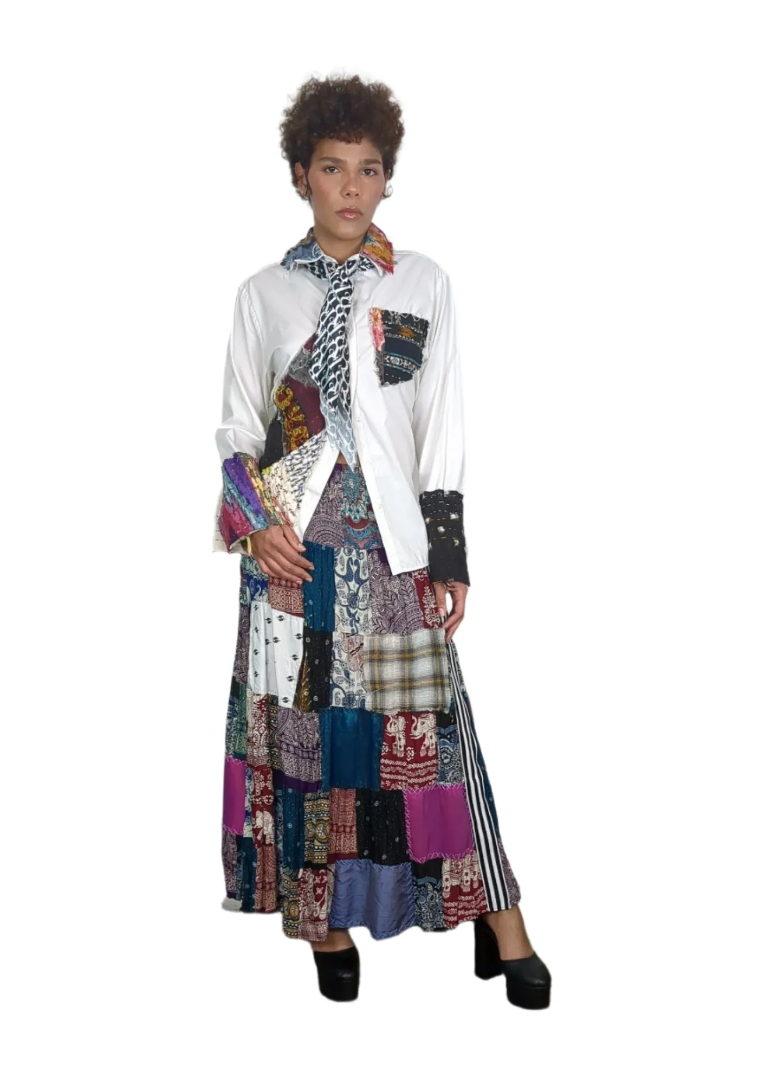 LONG SKIRT • PATCHWORK