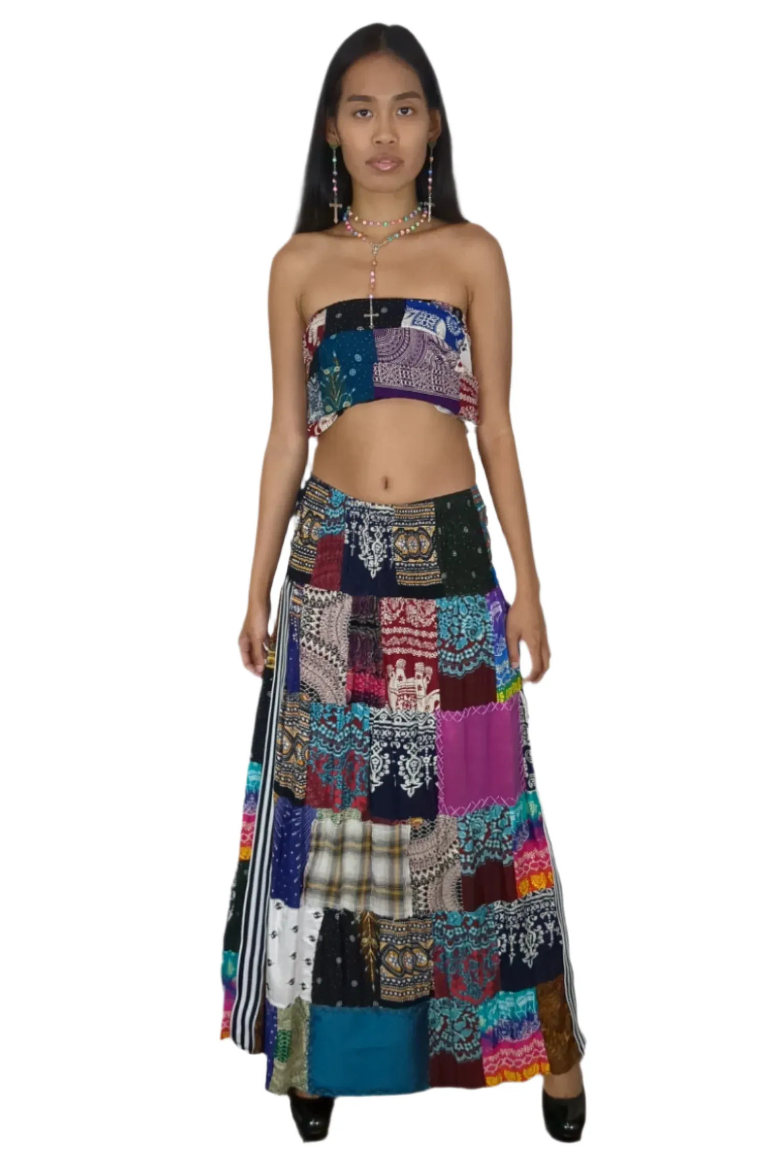LONG SKIRT • PATCHWORK