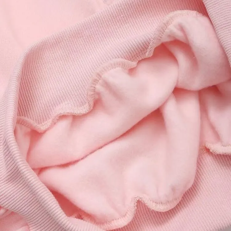 Long Sleeve Half Zip and Skirt Set
