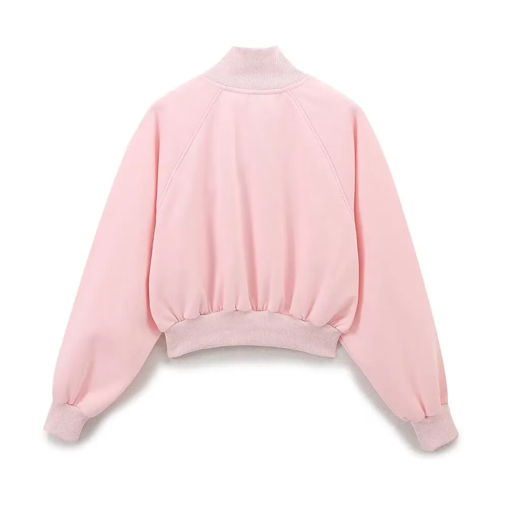 Long Sleeve Half Zip and Skirt Set