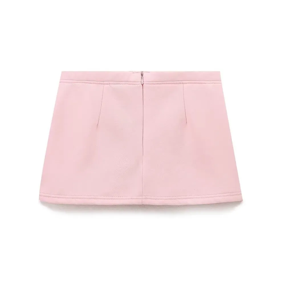 Long Sleeve Half Zip and Skirt Set