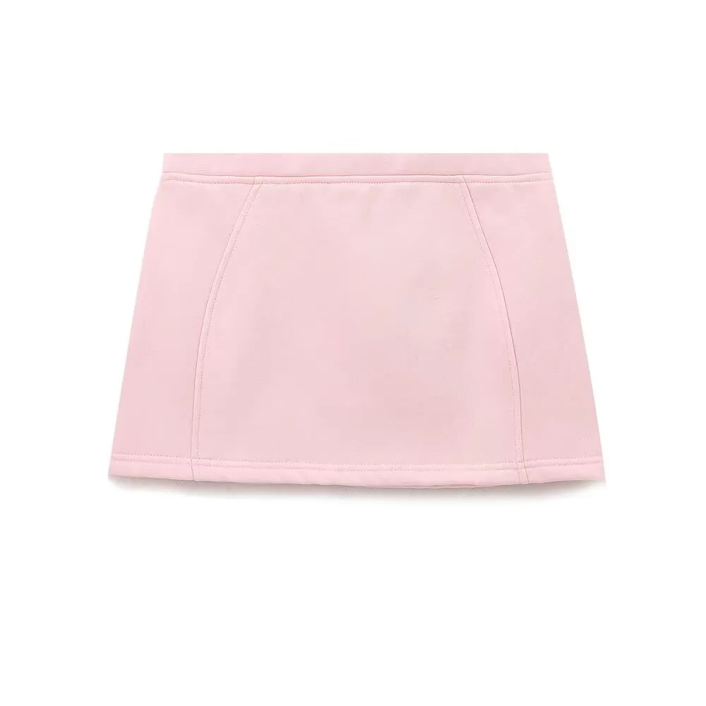 Long Sleeve Half Zip and Skirt Set