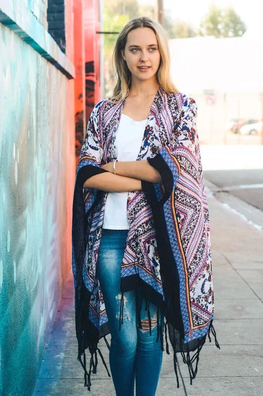 LUCKY TASSEL KIMONO