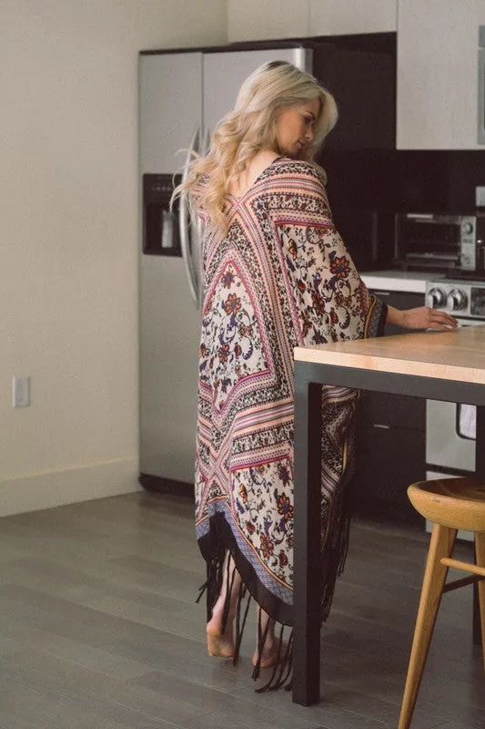 LUCKY TASSEL KIMONO