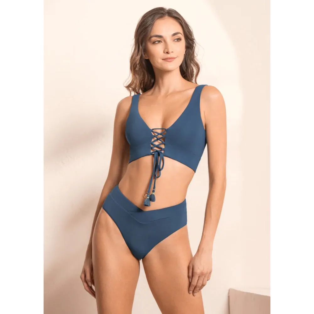 MAAJI BLUEJAY PARADISE LONG LINE TRIANGLE TOP